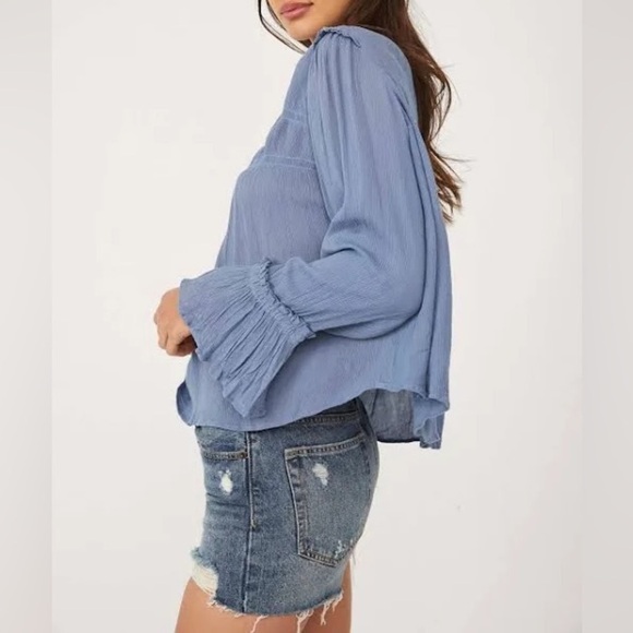 Free People Kelsey Blouse top - Picture 5 of 11